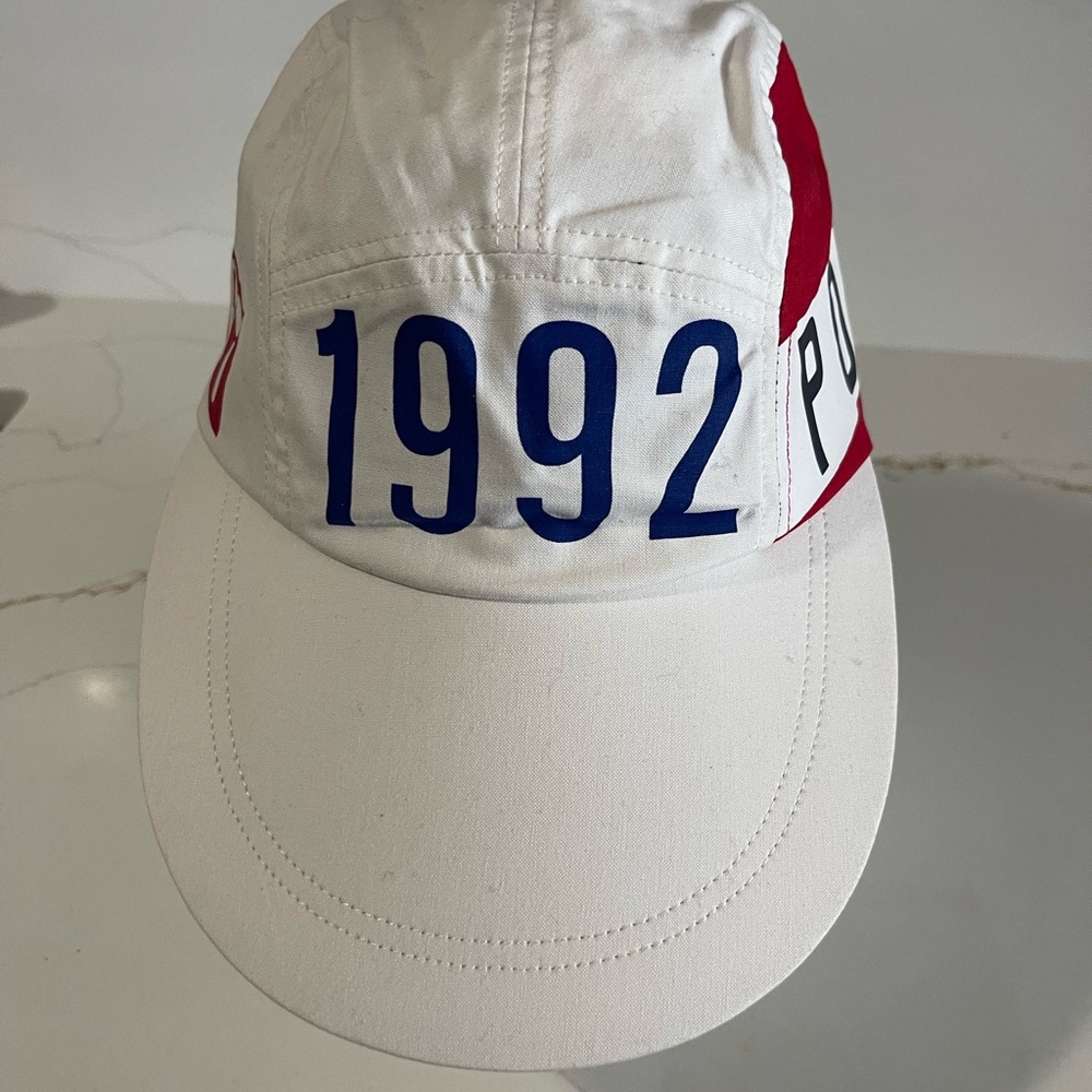 Ralph Lauren p-wing 1992 Polo Cap snowbeach bear new